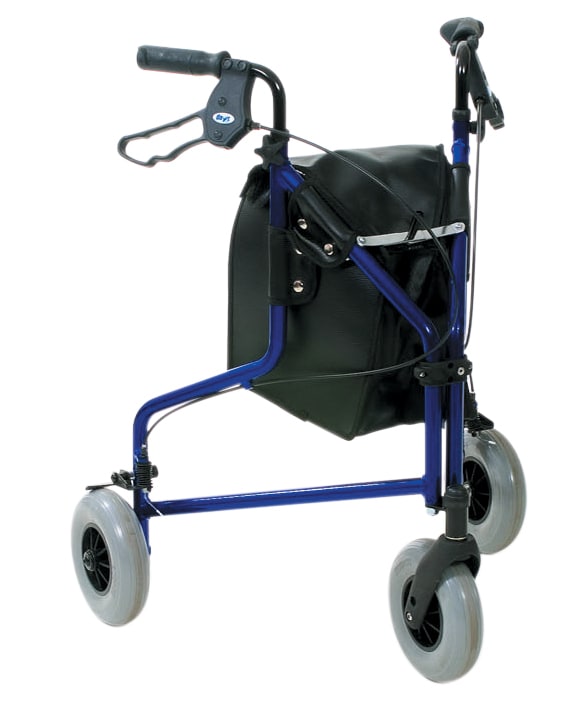 Product image of Rollator - Lightweight Aluminium Tri Wheel with Loop Brakes